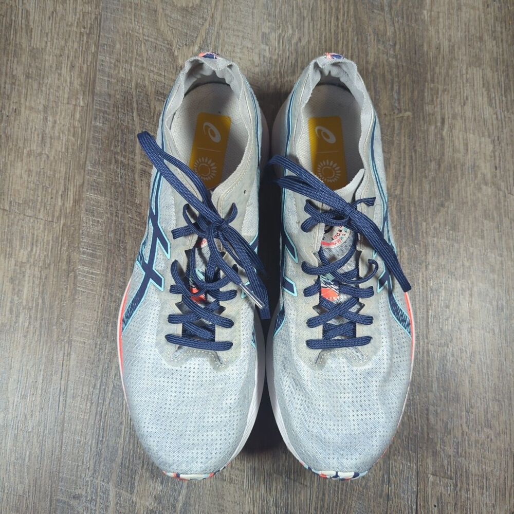 Asics Men's Magic Speed Gray Mesh Running Shoes 11.5 Celebration of Sport Pack - Picture 5 of 13